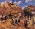 収穫 1883年 カミーユ・ピサロ